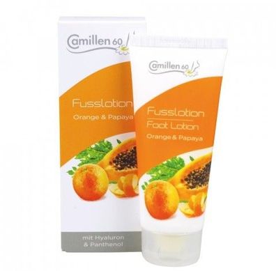 Camillen 60 - Fusslotion ORANGE & PAPAYA 100 ml