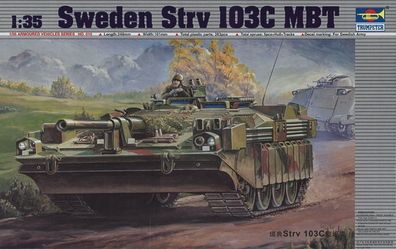 Trumpeter 1:35 310 Schwedischer Schwerer Panzer Strv 103C