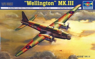 Trumpeter 1:72 1627 Wellington Mk.3