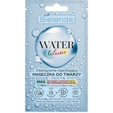 Bielenda Water Balance Intensive feuchtigkeitsspendende Gesichtsmaske