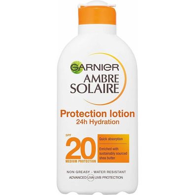 Garnier Ambre Solaire Mittelschütz UVA/UVB LSF 20 Lotion 200ml