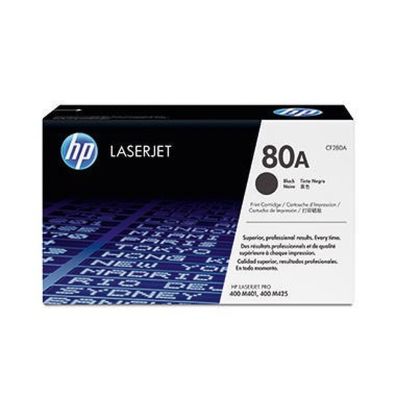 HP HP Cartridge No 80A HP80A HP 80A Black Schwarz (CF280A)