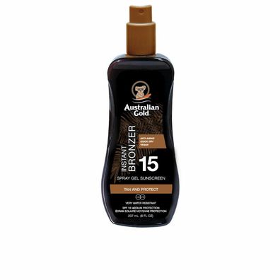 Australian Gold Sonnenschutz Spray with Bronzer SPF 15, 237ml