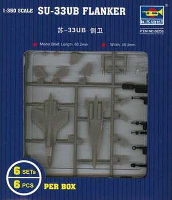 Trumpeter 1:350 6230 Su-33 UB Flanker