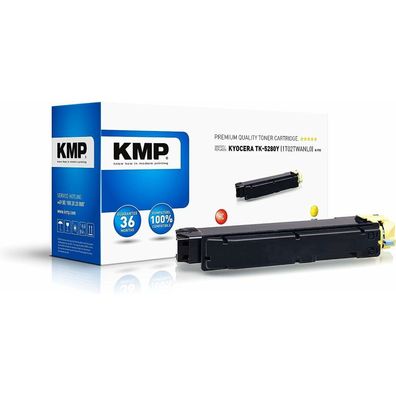 KMP K-T92 gelb Toner ersetzt Kyocera TK-5280Y