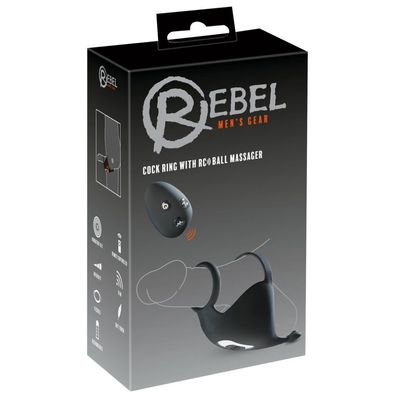 Rebel Cock ring with RC ball m