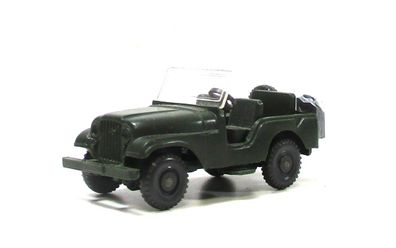 Wiking H0 1/87 Modellauto PKW Jeep offen ohne OVP (106-04)