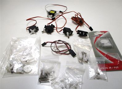 Modelcraft 230500 ES-05 Bastler-Konvolut Mini-Servos 5 Stück Zubehör (Z162-15h)