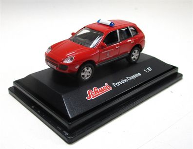 Schuco H0 1/87 Porsche Cayenne Feuerwehr - OVP (125-16)