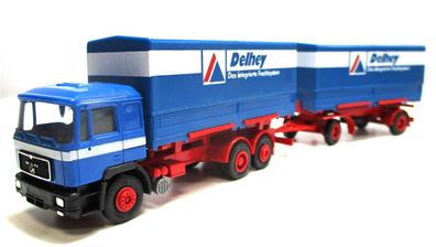 Herpa Automodell H0 1/87 LKW MAN WB Delhey EVP (52-22)