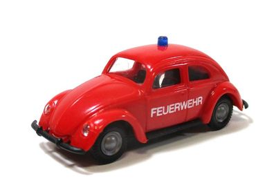 Praline 1/87 Modellauto PKW 2703 VW Käfer Brezel Feuerwehr OVP (46-19)