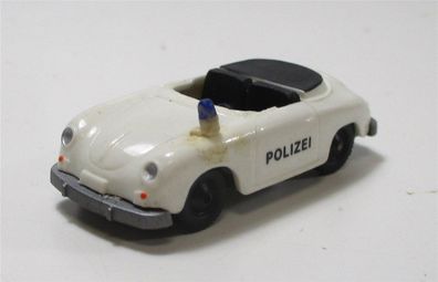 IMU H0 1/87 Modellauto PKW Porsche Cabrio Polizei (24-27)