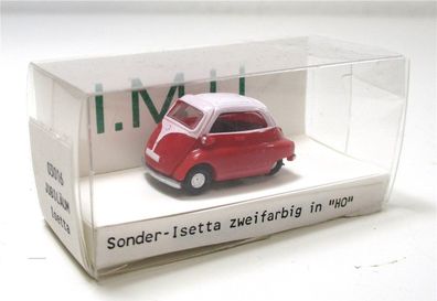 IMU H0 1/87 Modellauto PKW Isetta zweifarbig (24-30)