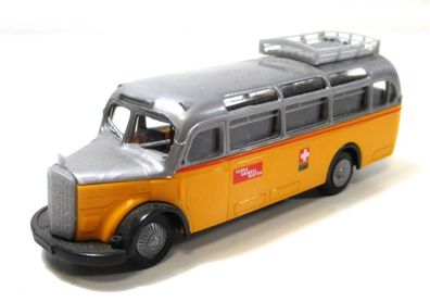 Modellauto H0 1/87 Praline Omnibus MB O3500 PTT (24-35)