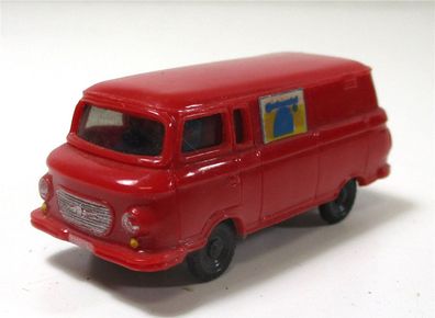 Modellauto H0 1/87 PKW Barkas B1000 Rot (24-53)