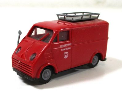 Modellauto H0 1/87 PKW Praline DKW F89 L Feuerwehr HH (24-69)