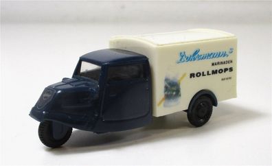 Modellauto H0 1/87 Praline Tempo Hanseat Rollmöpse (26-48)