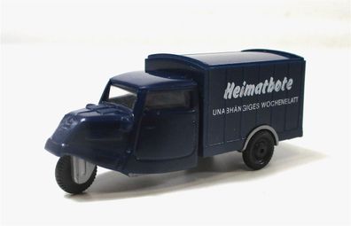 Modellauto H0 1/87 Praline Tempo Hanseat Heimatbote (26-49)