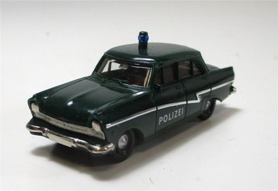 Modellauto H0 1/87 Brekina PKW Ford Taunus Polizei (023-51)