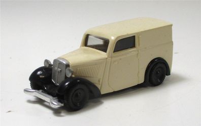 Modellauto H0 1/87 Brekina PKW DKW F7 Kasten neutral (023-58)