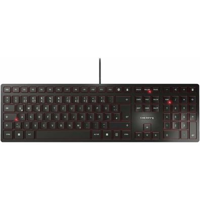 Cherry KC 6000 SLIM Tastatur USB Deutsch (JK-1600DE-2)