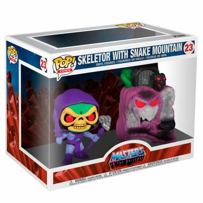 Funko POP Town: MOTU- Snake Mountain w/Skeletor