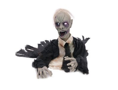 Europalms Halloween Zombie, animiert 43cm