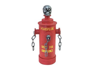 Europalms Halloween Feuerhydrant, 28x13x13cm