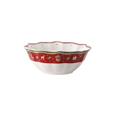 Villeroy & Boch Vorteilset 4 Stück Toy's Delight Bol rot, eiß 1485851900 und Gesch