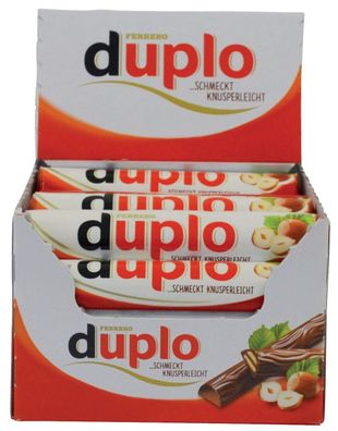 Ferrero 120969003 Schokoriegel Duplo 40 Stück x 18,2 g