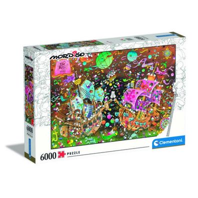 Clementoni Puzzle Mordillo: Kuss 6000 Stück