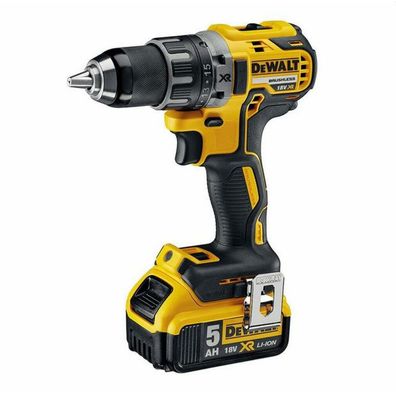 DEWALT 18V 70/27Nm Bohrmaschine/Schrauber 2 x 5.0Ah LI-ION Brushless DCD791P2