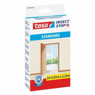 TESA Tür-Moskitonetz WEISS 1,2m x 2,2m Standard