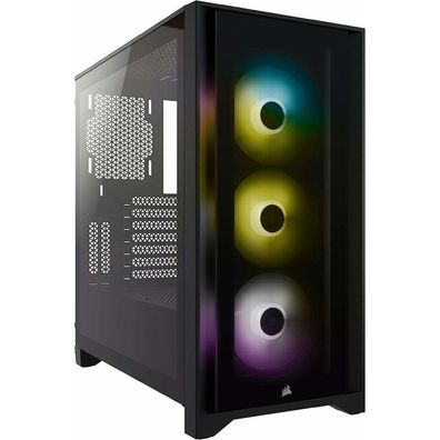 Corsair Corsair iCUE 4000X RGB Tower ATX (CC-9011204-WW) (CC9011204WW)