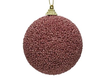 Weihnachten Dekoration Schaumstoff Perle d8 cm v. rosa Decordeco Decoris