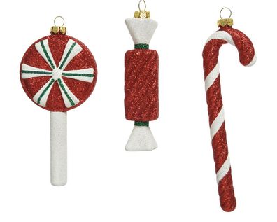 Bonbon Plastik l6b2.20h12.60 cm a3 Weihnachten Decoris