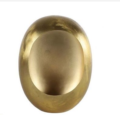 Teelichthalter Eggy gold L Decostar