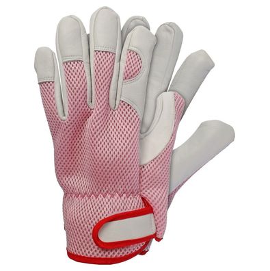 Handschuhe Ziegenleder rosa S Talentools