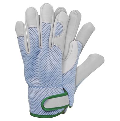 Handschuhe Ziegenleder blau XL Talentools