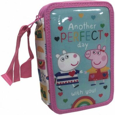 Pepa Pig dreifach gefüllte Federtasche