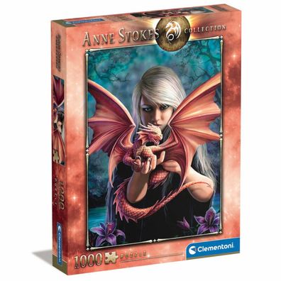 Anne Stokes Drachenkind-Puzzle 1000 Teile