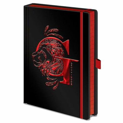 Harry Potter Gryffindor Premium A5 Notizbuch