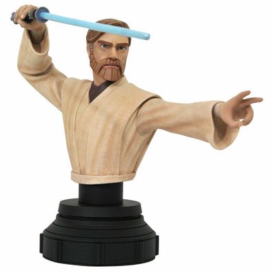 Star Wars Clone Wars Obi-Wan Büste 15cm