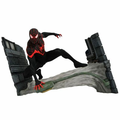 Marvel Comic Galerie Spiderman Miles Morales Figur 18cm