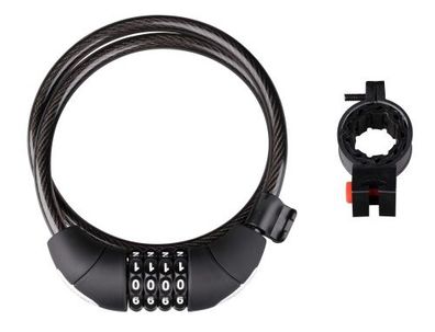 Schloss 4stelliger cod mit Halter 85cm/10mm