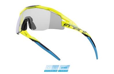 Sonnenbrille FORCE Everest gelb photochrom