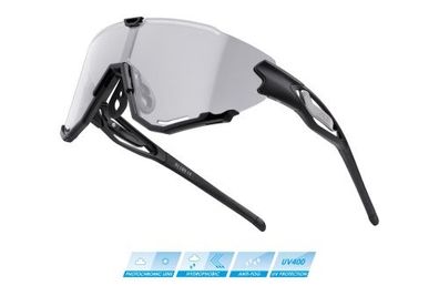 Sonnenbrille FORCE CREED schwarzes phototropes Glas