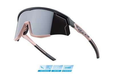 Sonnenbrille FORCE SONIC schwarz-bronze-silber