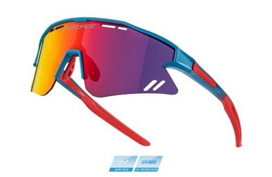 Sonnenbrille FORCE Specter rot verspiegelte Gläser