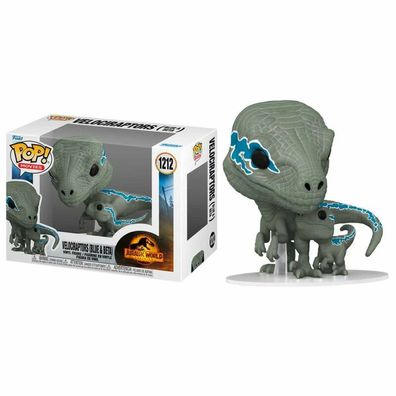 POP! Jurassic World - Buddy Blue and Beta (8,9 cm)